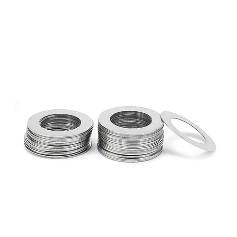 Metal shims, 20Pcs/Lot Ss 304 Ultra Thin Flat Washer M3/M4 M5 M6 M8 M10 M12 M14,Adjusting Shim Plain Gasket 0.1Mm .2Mm .30Mm/Thickness .1Mm/M12*18(Thickness 0.30mm,M12*20) in Saudi Arabia