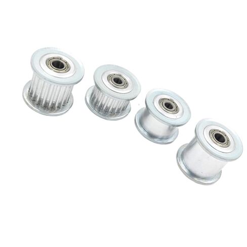 25 Teeth 3M Idler Pulley Tensioner Wheel Bore 3/4/5/6mm with Bearing Guide Regulating synchronous Pulley HTD3M 25T 25teeth(Bore 3mm No Teeth,5pcs,15mm) in Saudi Arabia