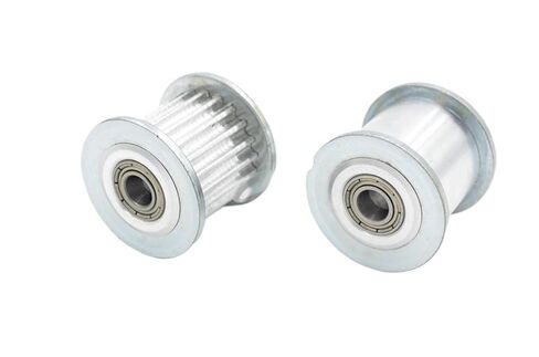 25 Teeth 3M Idler Pulley Tensioner Wheel Bore 3/4/5/6mm with Bearing Guide Regulating synchronous Pulley HTD3M 25T 25teeth(Bore 3mm No Teeth,5pcs,15mm) in Saudi Arabia