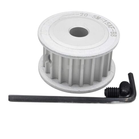 19 20 Teeth HTD 5M Timing Pulley AF Bore 5/6/6.35/7/8/10/12/12.7/14/15/16/17/18 for HTD5M Belt Width 10/15/20/25mm 19T 20T(8mm-Keyway 3x1.4mm,19 Teeth,10mm) in Kuwait