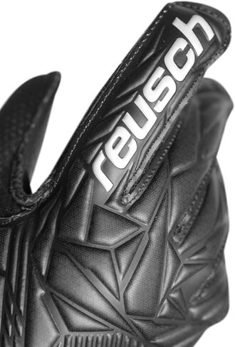 Reusch Attrakt Resist قفازات حارس المرمى جونيور، أسود V25، مقاس 5 in Saudi Arabia