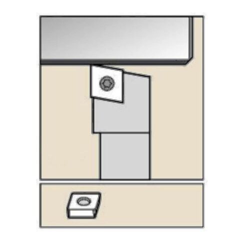 WIDIA SCGPR083V حامل الأدوات القابل للفهرسة، SCGP، in Kuwait