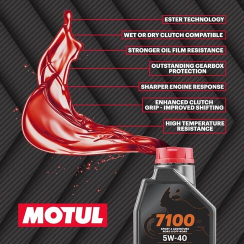 Motul 7100 20w50 100% Synthetic 1-Liter in Saudi Arabia