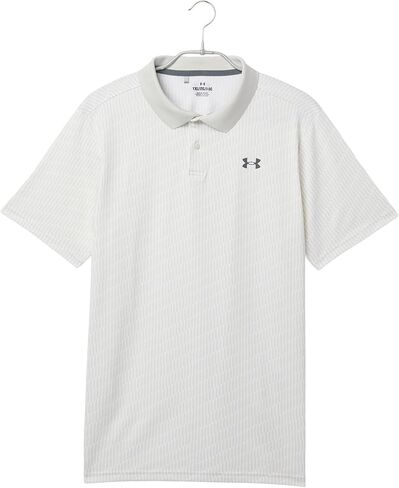Under Armour Boys' Standard Matchplay Printed Golf Polo, Ether Blue/Halo Gray in Saudi Arabia