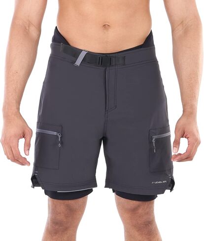 Level Six Men's Pro Guide Neoperene Lined Shorts in Kuwait
