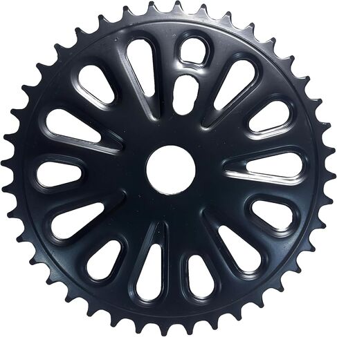 XYAUTO 36T/40T/44T Bicycle Bottom Crank Chainring Sprocket fit 2" Cup one-Piece Crankset, Bike Bottom Crank Chainring Sprocket 1/2 X 1/8 Black Color in Saudi Arabia