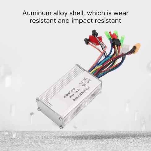 Brushless motor controller 36V 350W brushless heat dissipation controller for electric scooter tricycle in Saudi Arabia