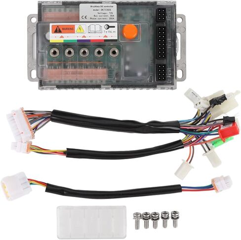 Acouto DC Brushless Electric Motor Speed Controller 72V 85A 280A Bus Current 95km h Top Speed DK72280S Aluminium Alloy QS Motor Electric Motorcycle Mobility Scooter in Saudi Arabia