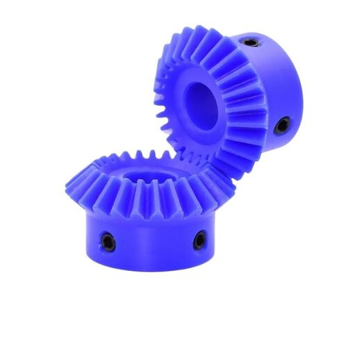 1:1 وحدة تروس مخروطية من النايلون 1M 1.5M 2M 15-30T 4-12mm تتحمل 90° Keyway أسنان مستقيمة للآلات (2M 20T Bore-17 K-5) in Saudi Arabia