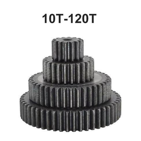Cylindrical Gear 2M-10T/11T/12T/13T/14T~21Teeth SC45# Carbon Steel Spur Total Height 20mm High Frequency Quenching Teeth(2M 13T-Bore 8mm) in Saudi Arabia
