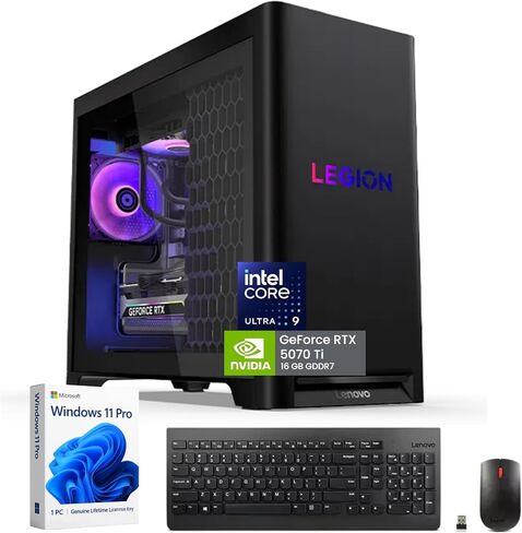 Lenovo ThinkCentre M920Q Tiny Desktop Computer, Intel Core i5-8500T 2.1GHz Up to 3.5GHz, 16GB DDR4, 512GB SSD, Keyboard&Mouse, HDMI, DP, WiFi, Bluetooth, Windows 10 Pro (Renewed) in Saudi Arabia