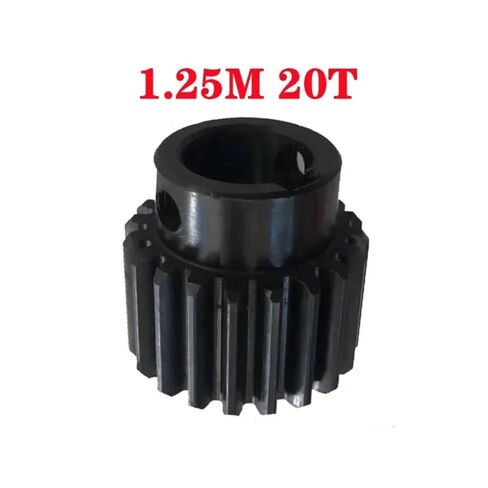 1 قطعة 1.25 Mod 20 الأسنان والعتاد عجلة معدنية الكربون الصلب حفز ترس 14 مللي متر تتحمل والعتاد آلة الحفر (4 قطعة 1.25 متر 20 الأسنان) in Kuwait