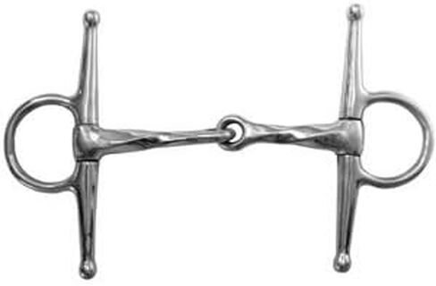 Dover Saddlery Pony Twisted Eggbutt Full Cheek Bit in Saudi Arabia