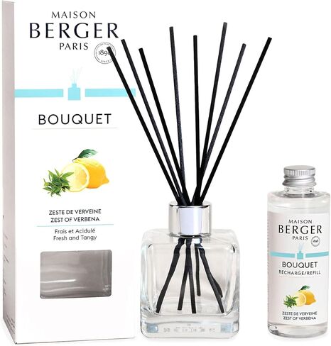 Maison Berger Bouquet مع عصي القصب مسبقًا مع نسيم العطور ، 100 ملليتر /44.2 ففلويد - أطباء بدون حدود MSF - 9.1 × 9.1 × 3.1 بوصات in Kuwait