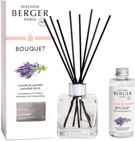 Maison Berger Bouquet مع عصي القصب مسبقًا مع نسيم العطور ، 100 ملليتر /44.2 ففلويد - أطباء بدون حدود MSF - 9.1 × 9.1 × 3.1 بوصات in Kuwait