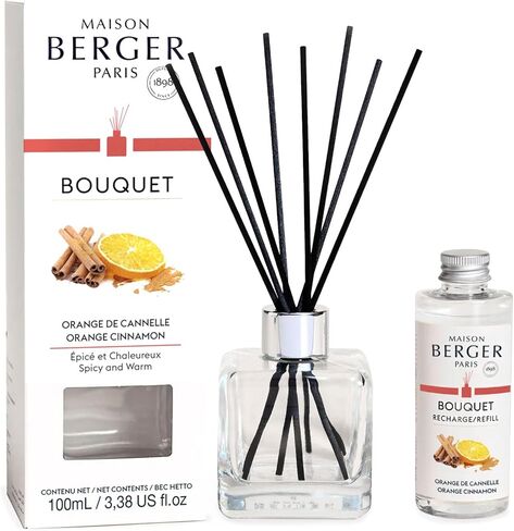 Maison Berger Bouquet مع عصي القصب مسبقًا مع نسيم العطور ، 100 ملليتر /44.2 ففلويد - أطباء بدون حدود MSF - 9.1 × 9.1 × 3.1 بوصات in Kuwait