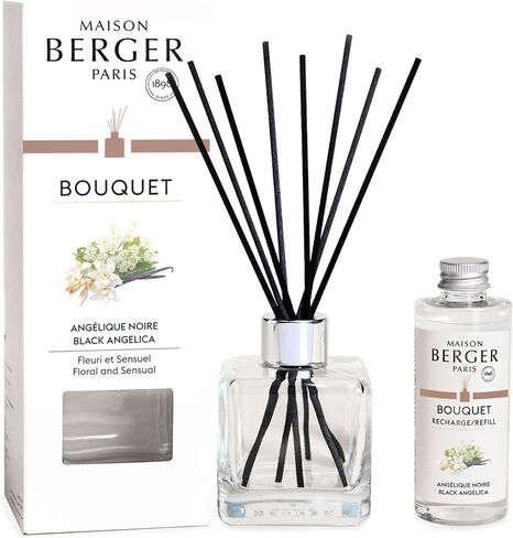 Maison Berger Bouquet مع عصي القصب مسبقًا مع نسيم العطور ، 100 ملليتر /44.2 ففلويد - أطباء بدون حدود MSF - 9.1 × 9.1 × 3.1 بوصات in Kuwait