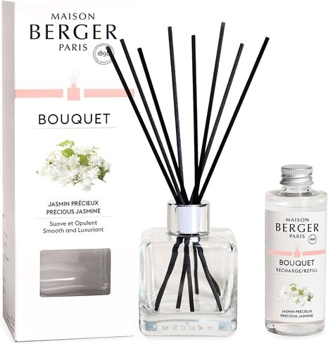 Maison Berger Bouquet مع عصي القصب مسبقًا مع نسيم العطور ، 100 ملليتر /44.2 ففلويد - أطباء بدون حدود MSF - 9.1 × 9.1 × 3.1 بوصات in Kuwait