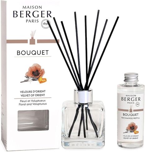 Maison Berger Bouquet مع عصي القصب مسبقًا مع نسيم العطور ، 100 ملليتر /44.2 ففلويد - أطباء بدون حدود MSF - 9.1 × 9.1 × 3.1 بوصات in Kuwait