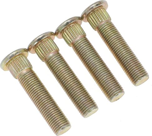 Front Wheel Stud for Polaris for Ranger for Crew for RZR for Sportsman for Trail ACE XP XP4 RZR 4 570 700 800 900 2002-2022 Replace 7517871, 3/8" x 24 Thread x 1-3/4" Long (4Pcs) in Kuwait