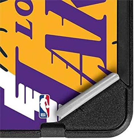 ملصق Skinit متوافق مع حافظة OtterBox Commuter iPhone 11 Pro Max - تصميم شعار كبير مرخص رسميًا من NBA Los Angeles Lakers in Saudi Arabia