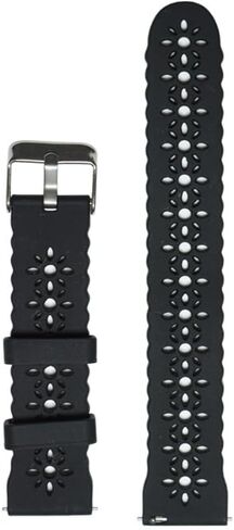 Watch Band for Garmin Forerunner 165/245 /55 Smartwatch, Watch Strap for Garmin Active 5 /Approach S50/S40 /vivoactive 3, Soft Silicone Replacement Wrist Band for Garmin Venu/Venu 2 Plus in Saudi Arabia