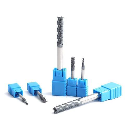 1pcs Carbide Square End Mill Alloy Tungsten Steel Milling Cutter HRC50 4 Flute 4mm-20mm Metal Tools in Saudi Arabia