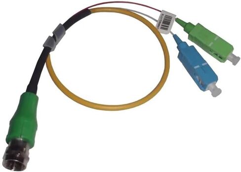 CATV استقبال بصري سلبي 2 قطعة مع FWDM 1310 1490 1550nm FTTH إشارة التلفزيون الرقمي الألياف البصرية استقبال عقدة السفن بسرعة in Kuwait