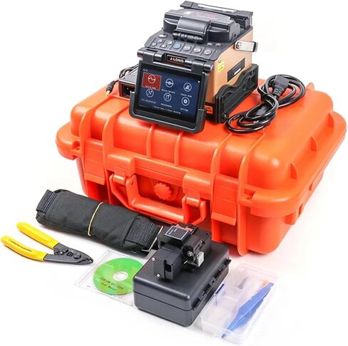 ماكينة ربط الألياف البصرية VJSUWI JILONG KL-280E، خسارة منخفضة، ربط سريع لمدة 9 ثوانٍ، أصلية 100% in Kuwait
