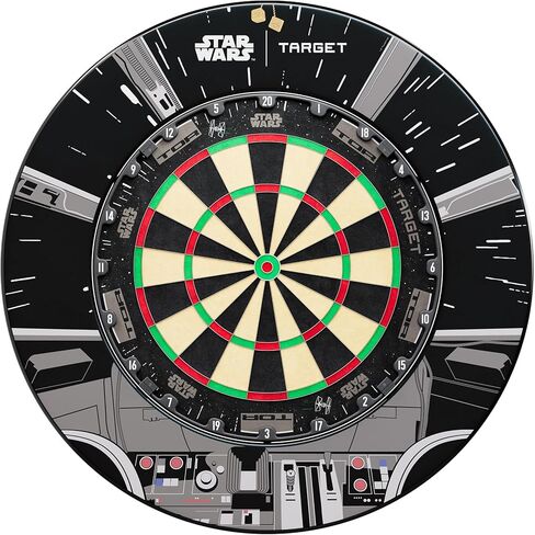 Target Darts TOR Dartboard & Dart Board Bundles | Competition Standard Steel Tip Board with Fixing Kit | Also Available: Special Edition Luke “The Nuke" Littler Board and Surround or Star Wars Galaxy in Saudi Arabia