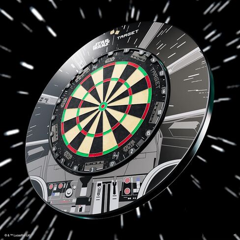 Target Darts TOR Dartboard & Dart Board Bundles | Competition Standard Steel Tip Board with Fixing Kit | Also Available: Special Edition Luke “The Nuke" Littler Board and Surround or Star Wars Galaxy in Saudi Arabia