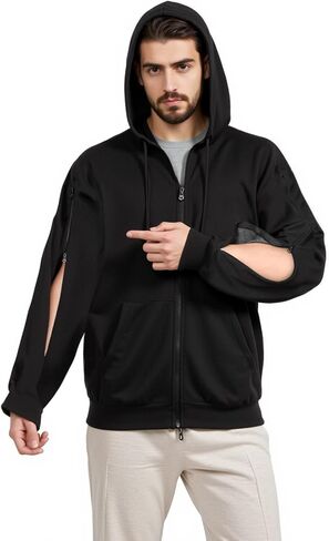 Dialysis Sweatshirts with Arm Zipper Jacket Full-Zip Hemodialysis Full-Arm Zip Hoodie in Kuwait