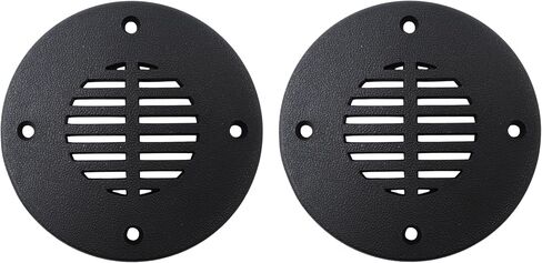 JSP Manufacturing Floor Drain and Vent Cover - Black, 2-1/2" in Saudi Arabia