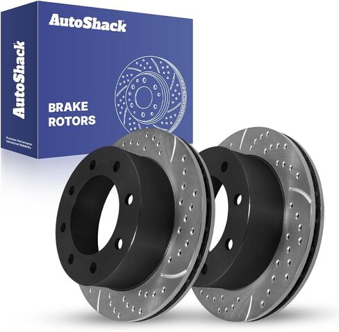 بديل لفرامل القرص الخلفي Autoshack Ford F-350 Super Duty F-250 Super Duty 2000-2005 رحلة 2001 E-450 Econoline Super Duty 6.8L V8 4 X 2 4WD RWD 12.8 "(326.0 مم) R64076PR in Kuwait