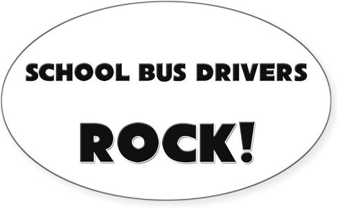 CafePress Sadist School Bus Oval Car Sticker in Saudi Arabia