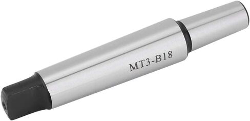 MT3 B18 مثقاب تشاك أربور تانغ إند مورس مستدق الدقة الأرض تصلب موصل أدوات للمخرطة وآلات الحفر 40Cr فولاذ 139 مم in Kuwait