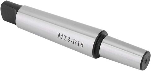 MT3 B18 مثقاب تشاك أربور تانغ إند مورس مستدق الدقة الأرض تصلب موصل أدوات للمخرطة وآلات الحفر 40Cr فولاذ 139 مم in Kuwait