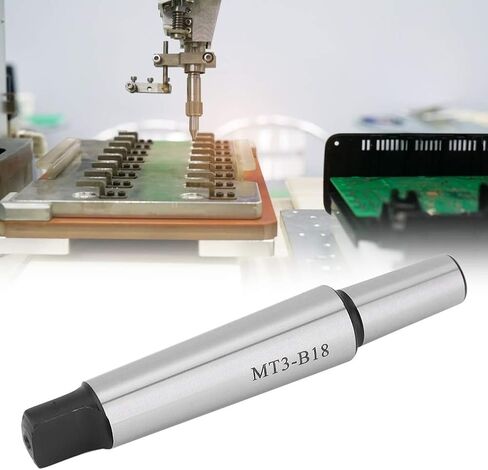 MT3 B18 مثقاب تشاك أربور تانغ إند مورس مستدق الدقة الأرض تصلب موصل أدوات للمخرطة وآلات الحفر 40Cr فولاذ 139 مم in Kuwait