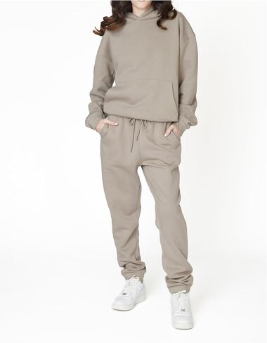 APLUSA ORIGINAL Women's Sweatsuits 2 Piece Outfits Long Sleeve Pullover and Baggy Sweatpants with Pockets S-XL in Saudi Arabia