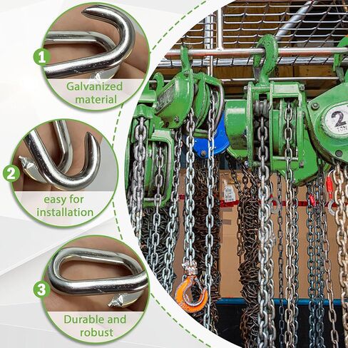 18 Pcs Chain Repair Links, 3/5" x 1-2/5" Zinc Plated Chain Repair Lap Links, Secure Chain Link Connector for Indoor & Outdoor Fixes (18pcs) in Saudi Arabia