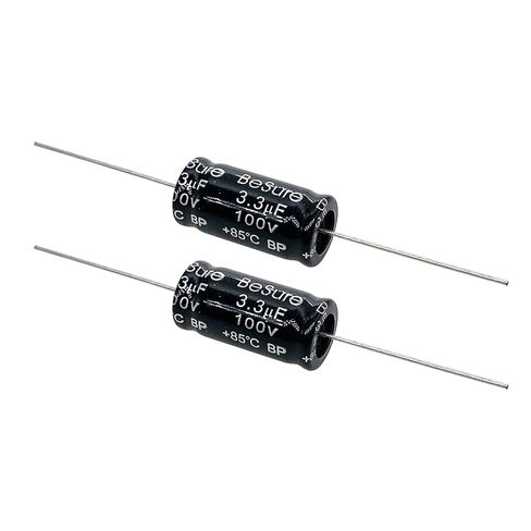 Cermant 2Pcs 100V 33uF Electrolytic Non-Polarized Crossover Capacitor Frequency Divider in Saudi Arabia