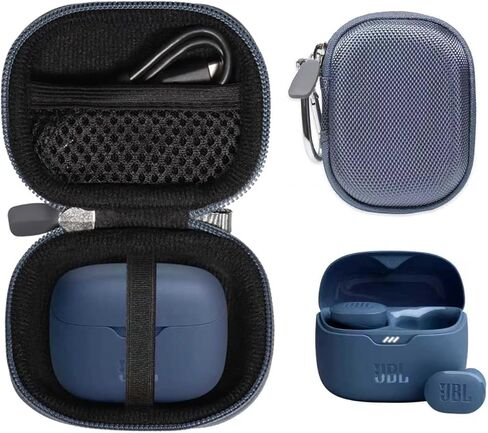 حافظة CaseSack لسماعات الأذن JBL Tune Buds True اللاسلكية المانعة للضوضاء (أزرق) in Saudi Arabia