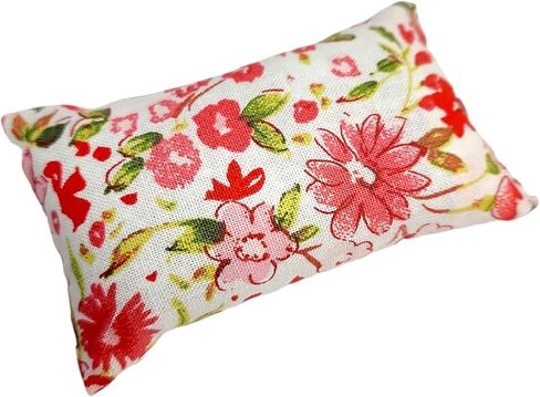 Emery Pincushion للخياطة - مليئة بالرمل الكاشط - المصنوع يدويًا في الولايات المتحدة الأمريكية (2 "X3" ، الزهور المكسيكية الملونة على الأسود) in Kuwait