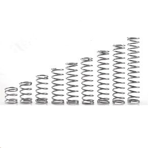 304 Stainless Steel Shock Absorbing Return Compressed Springs Wire Diameter 0.3 mm(5mm,10mm (10Pcs)) in Saudi Arabia