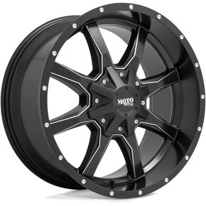 Moto Metal MO970 18X10 6X135/5.5 G-BLK MACH -24MM - MO97081067324N in Saudi Arabia