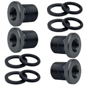 واقي الموضوع ، 1/2 × 28 تحويل إلى 5/8x24 مع سحق غسالة الصلب (4 حزمة) in Kuwait