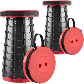 Upgraded Foldable Stool Thickened, Portable Collapsible Stool Retractable Stool for Fishing, Hiking Tours, BBQ, Parties, Outdoor Activities (Olive Green) in Kuwait