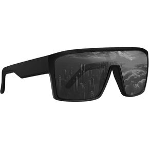 WISTON XL Z87 Sunglasses for Men Women UV400 Protection,TR90 Frame Large Fit Rectangle Safety Shades for Big Heads Z8243 in Kuwait