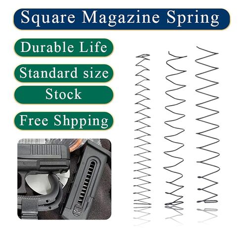 Extended Square Long Rectangular Wire Form Compression Spring 1pcs(1.3X8X51X160) in Kuwait