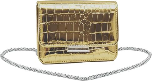 Silver Crossbody Purse Clutch Strap Y2K Mini clutch purses for women dressy in Kuwait